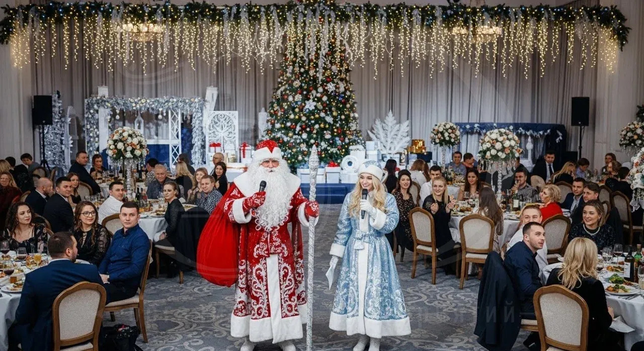 Корпоратив на 150 человек в предновогодние дни