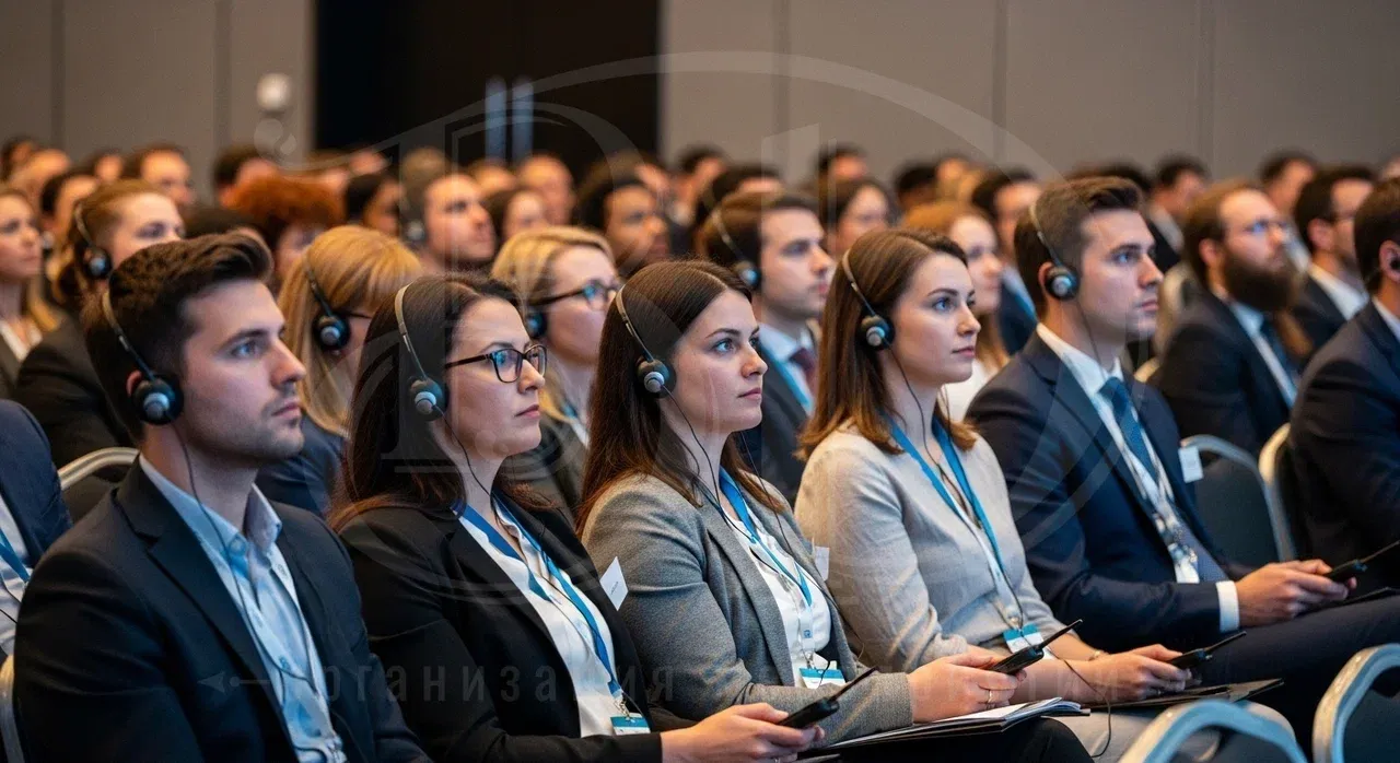 Участники международного делового мероприятия