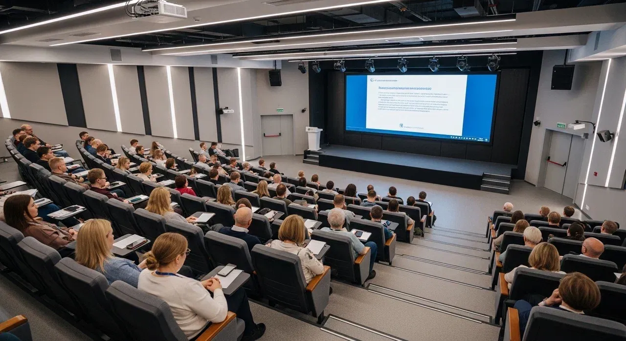 Организация мероприятий: семинары на крупных площадках с большими аудиториями и удобной инфраструктурой