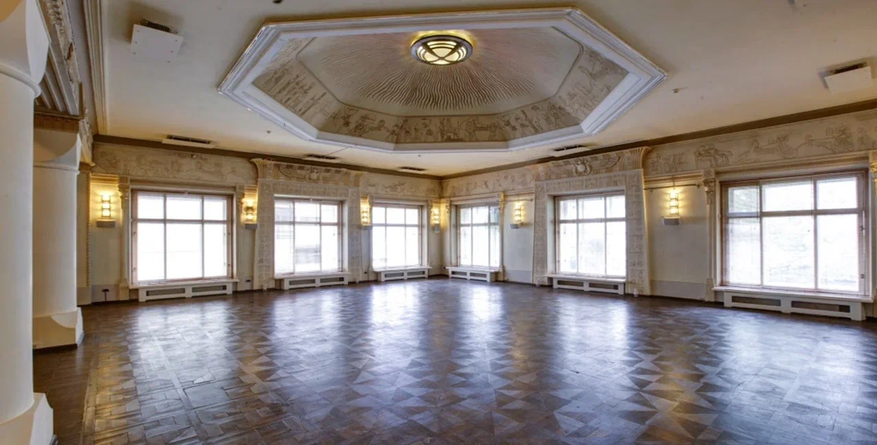 Обстановка внутри площадки: Египетский зал в особняке Дом Смирнова (Москва)