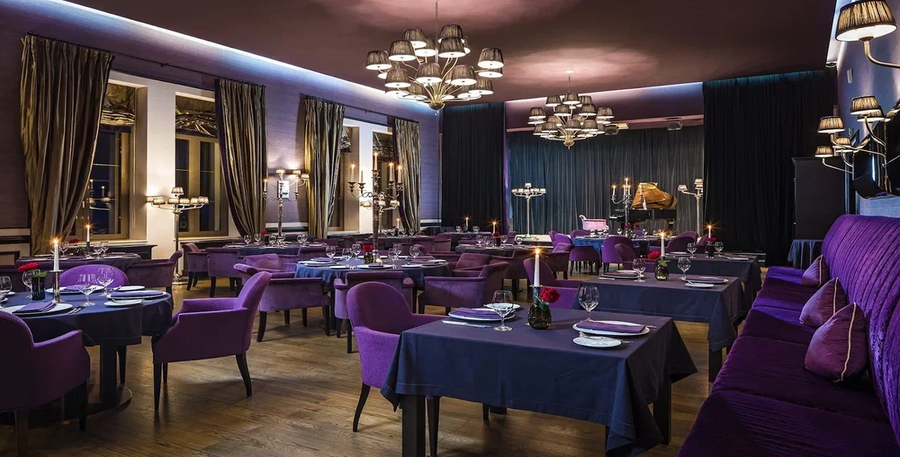 Пространство для банкета в ресторане Чёрная Магнолия (RODINA Grand Hotel & SPA Sochi)