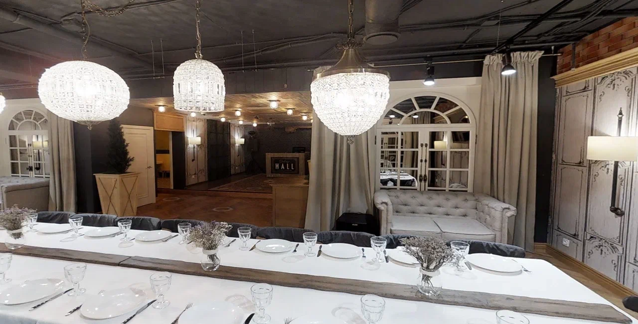 Пространство для банкета в ресторане Грильяж (г. Сочи)