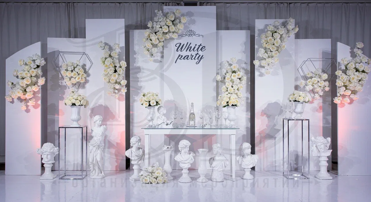 Фотозона для White Party