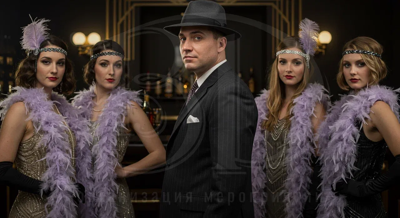Дресс-код гостей на вечеринке в стиле Гэтсби