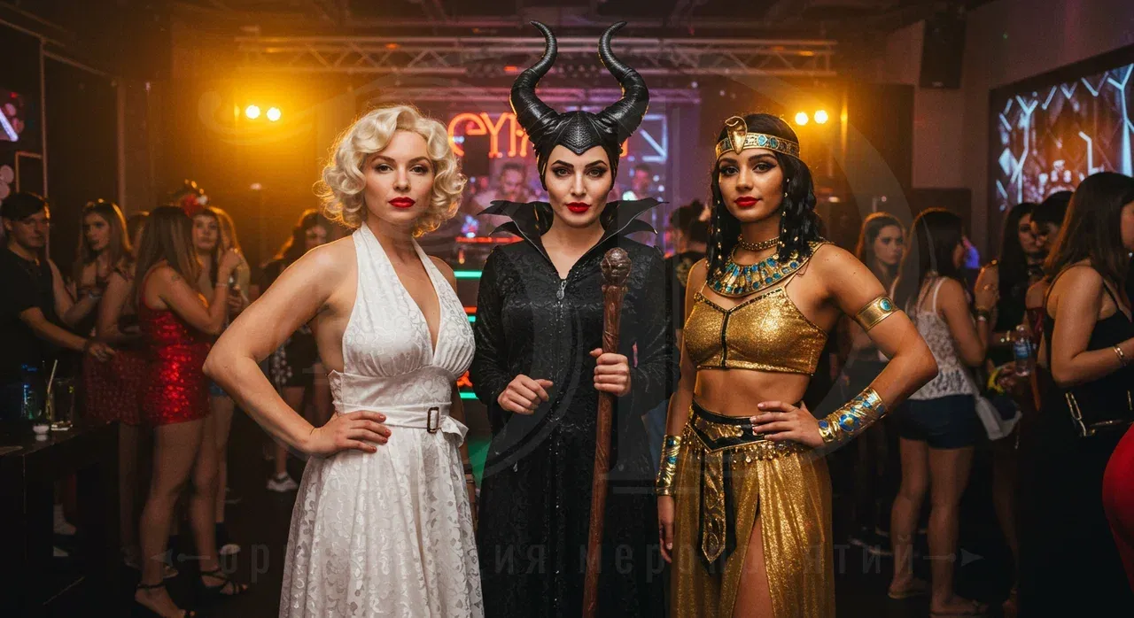 Вечеринка в стиле Голливуд: гости в образах киногероев