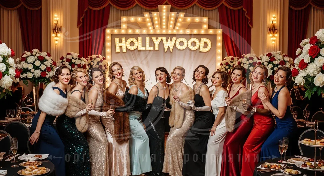 Что одеть на вечеринку в стиле Голливуд женщине?