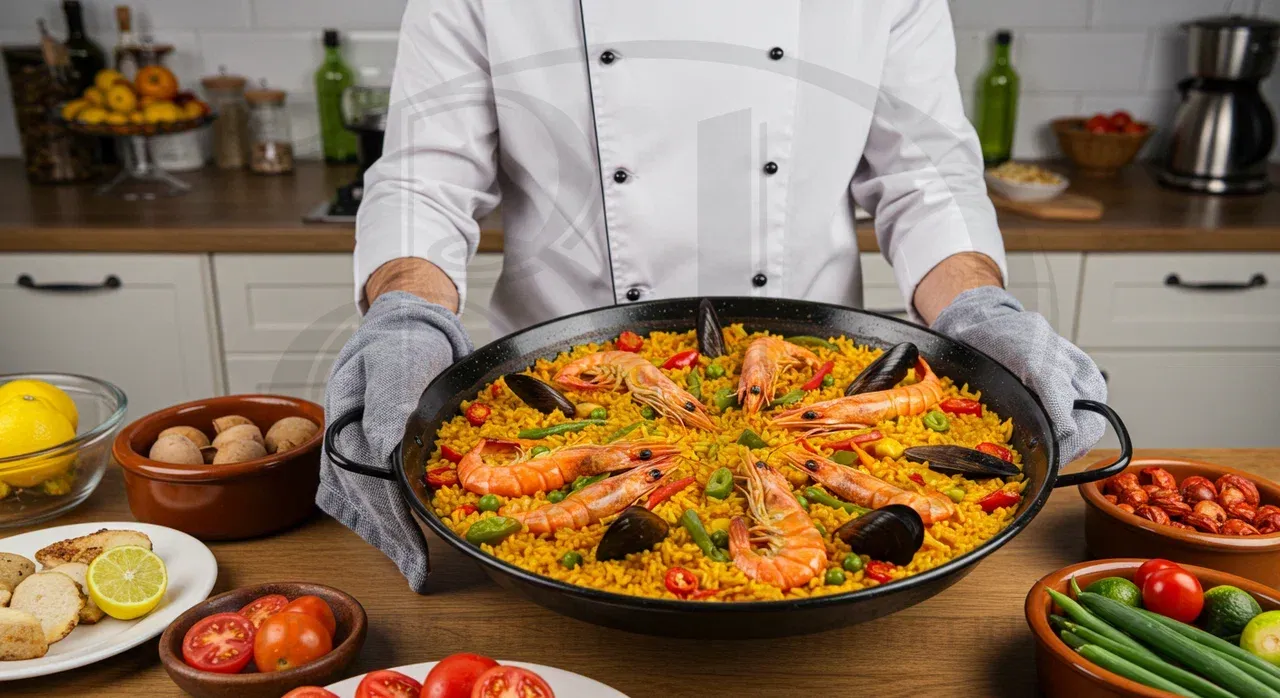 Угощения для гостей на вечеринке в испанском стиле