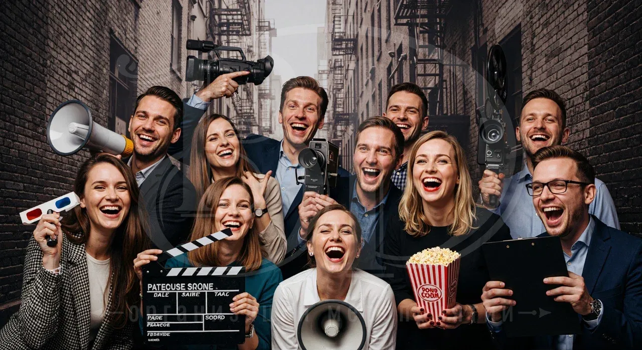 Фотозона на киновечеринке