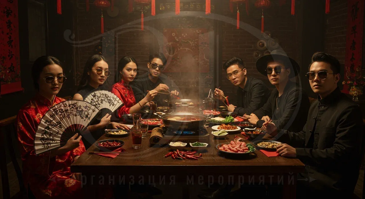 Стиль для гостей китайской вечеринки, сценарий, одежда для женщин и костюмы для мужчин