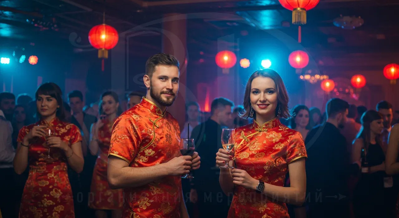 Образы гостей китайского корпоратива