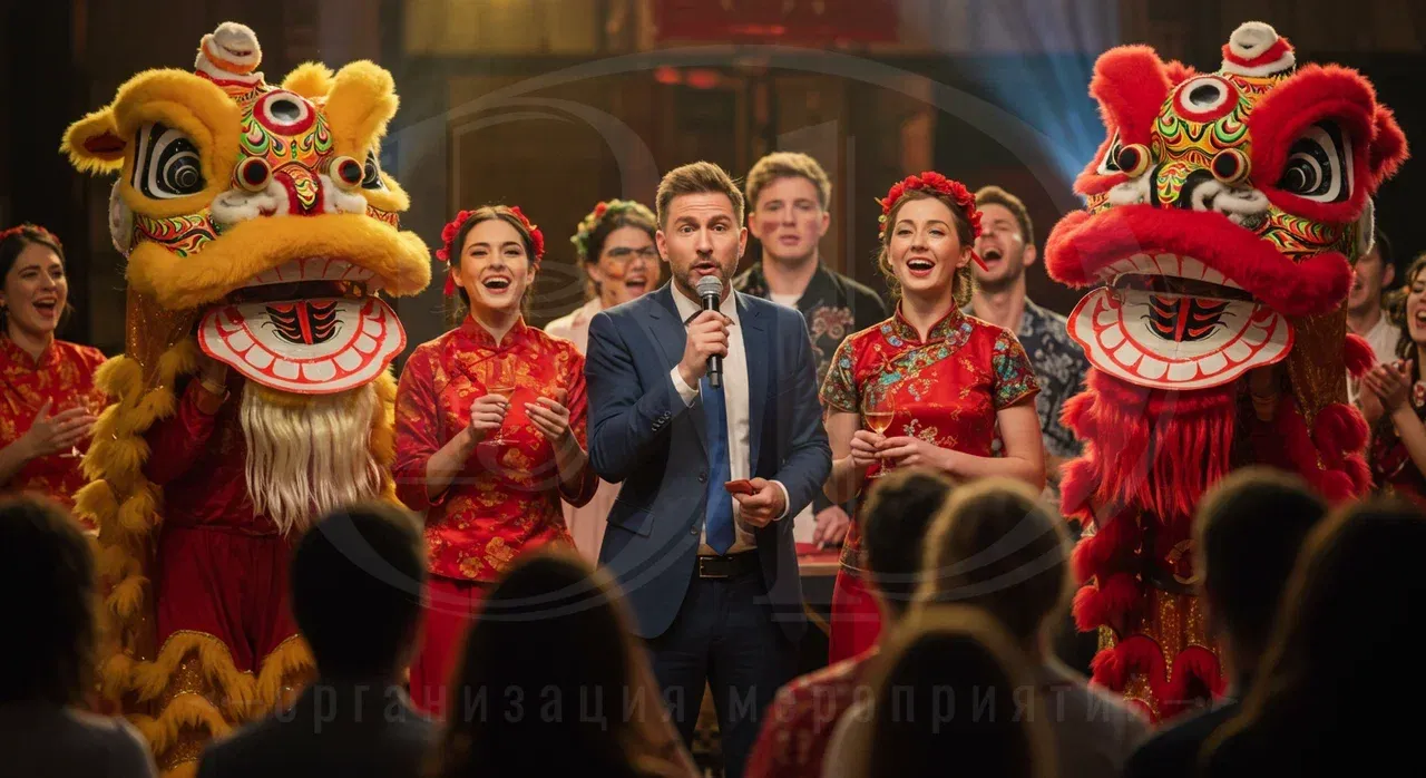 Ведущий корпоратива в китайском стиле