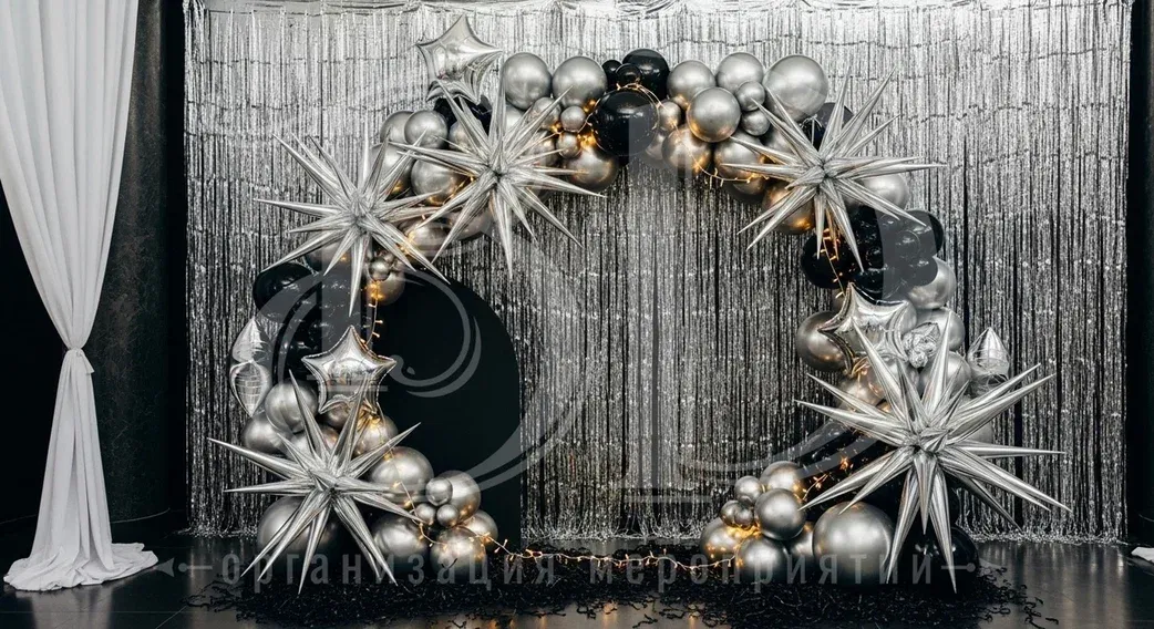 Фотозона на классическом банкете