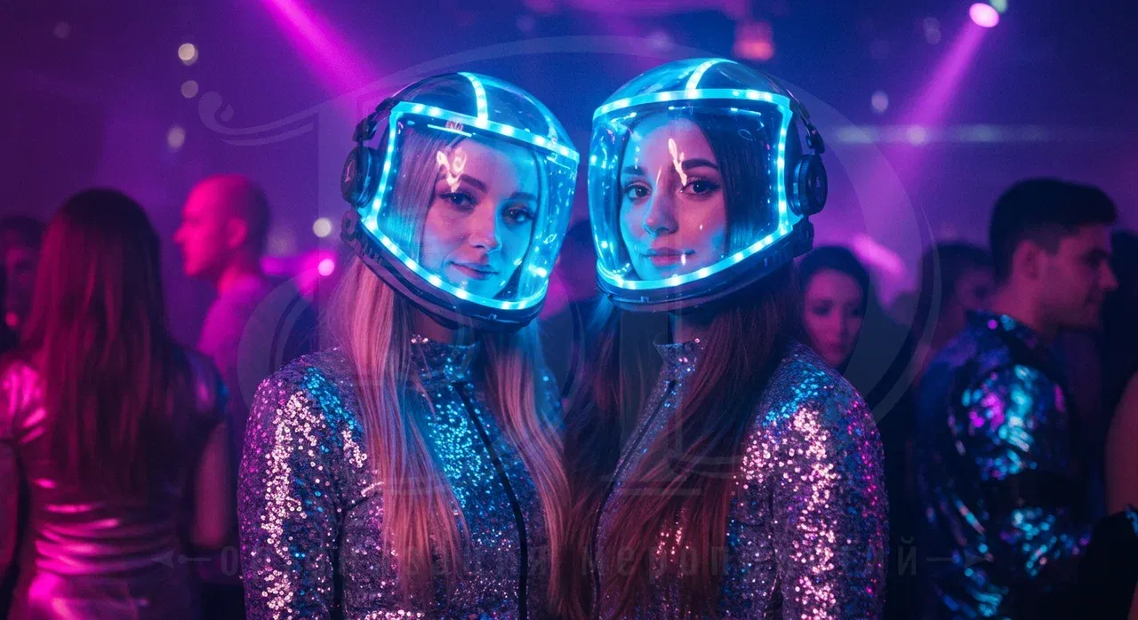 Образы гостей на космической вечеринке