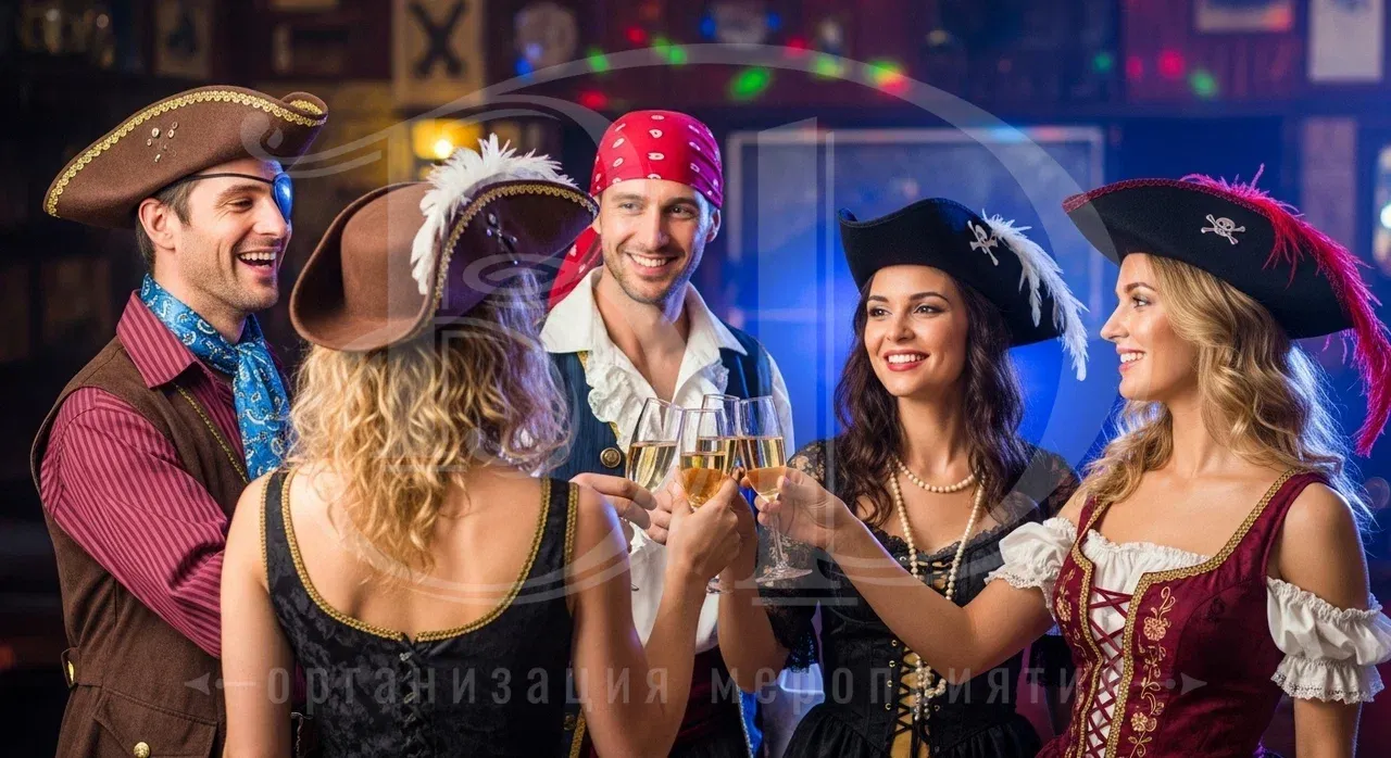 Event-мероприятие в пиратском стиле