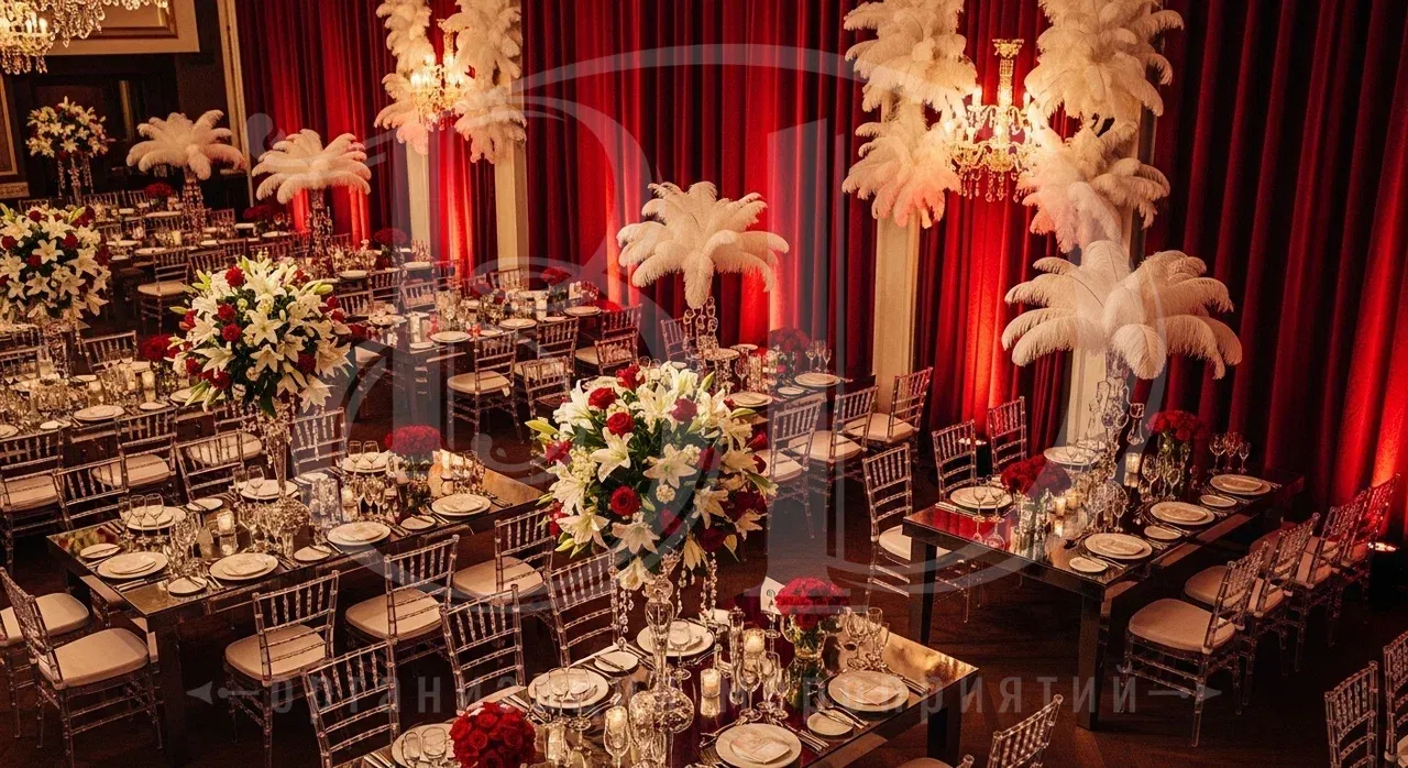 Ретро-вечеринка: декорирование пространства