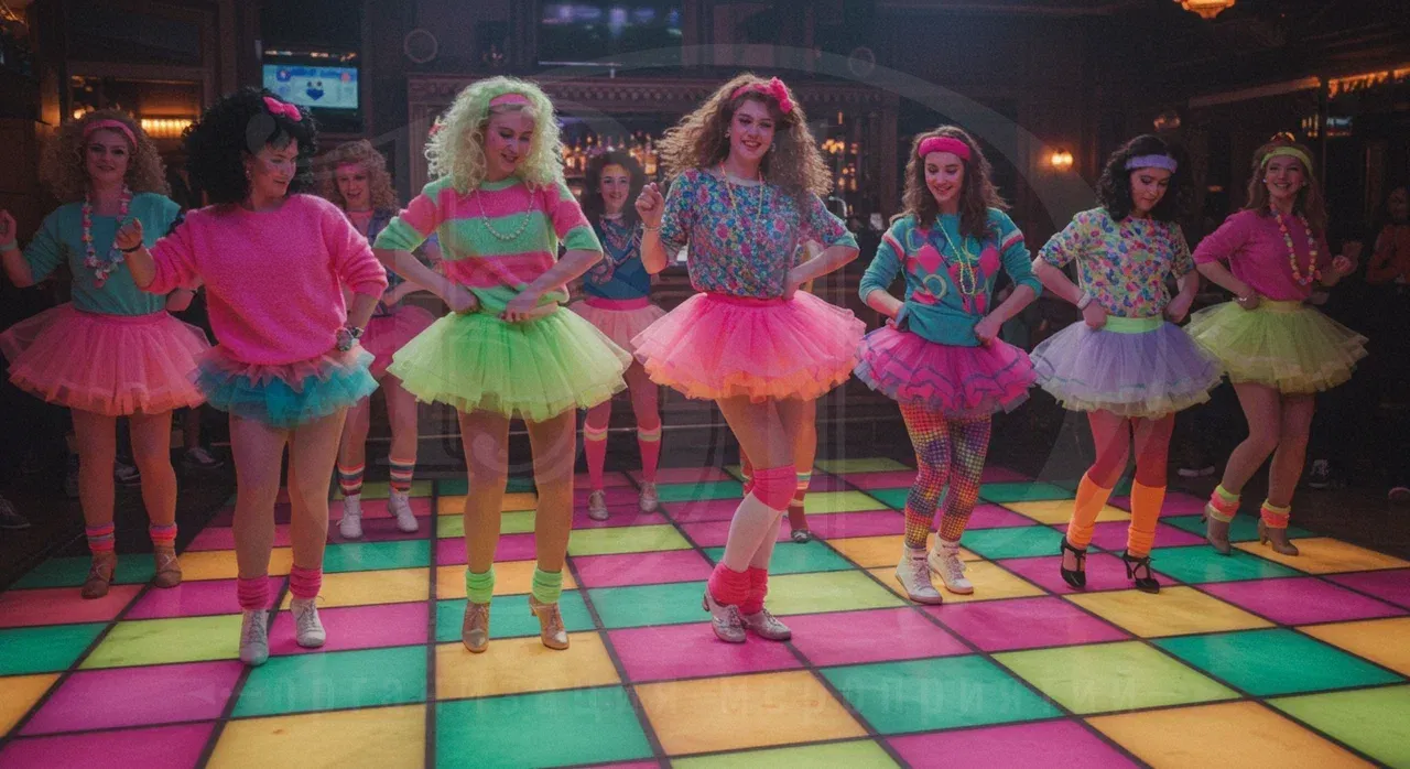 Вечеринка 80-х: танцы в стиле диско