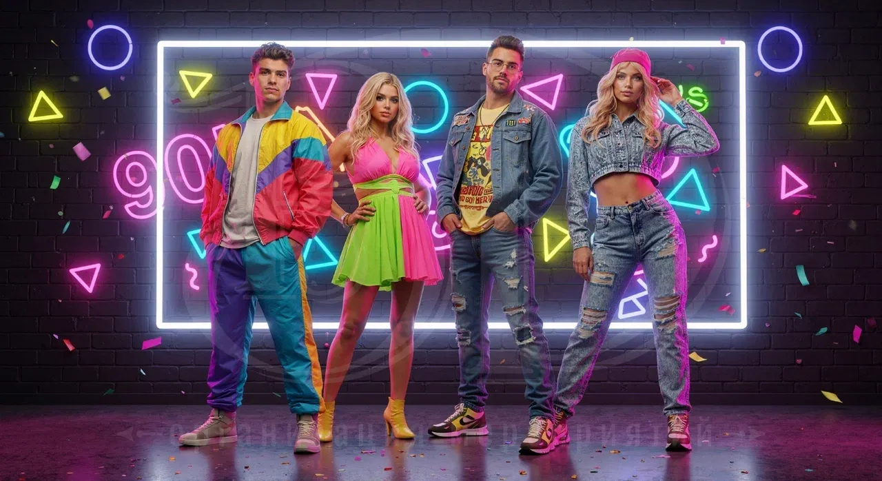 Вечеринка в стиле 90-х