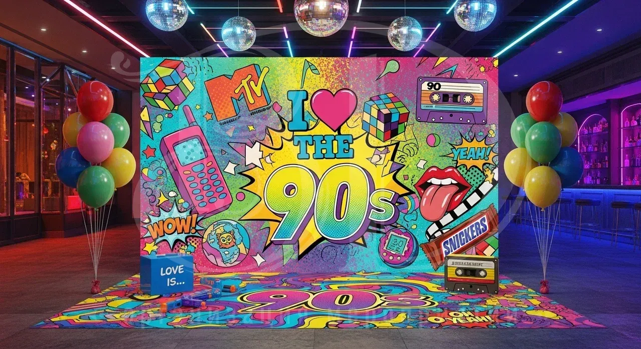 Фотозоны на корпоративе в Москве