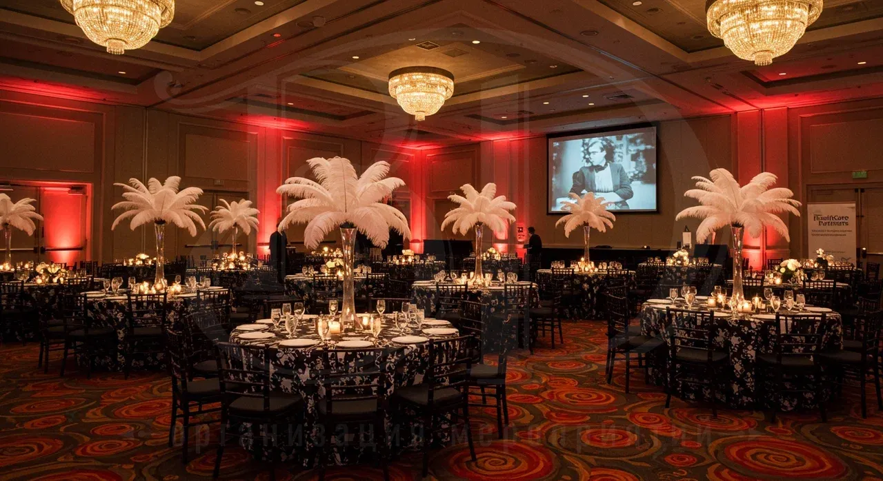 Вечеринка в стиле казино: декорирование пространства