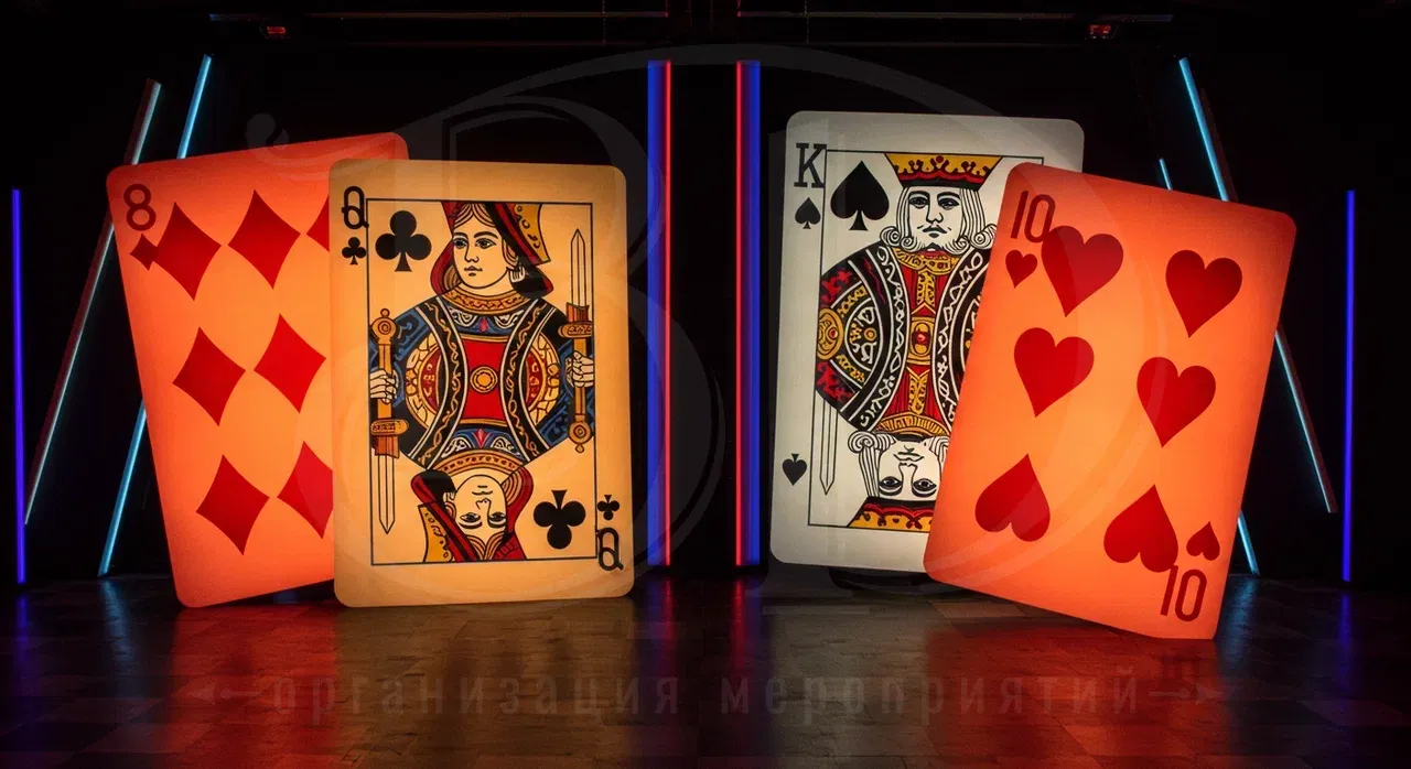 Вечеринка в стиле казино: элементы декора