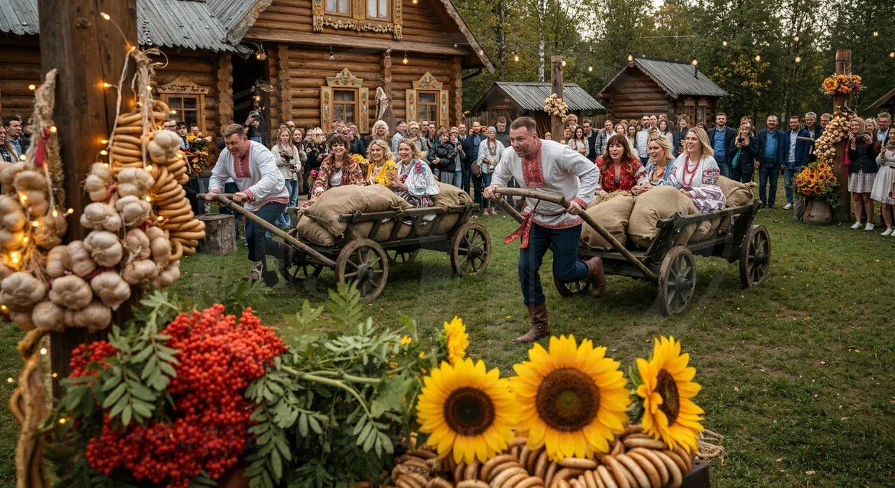 Деревенская вечеринка: активные развлечения для гостей