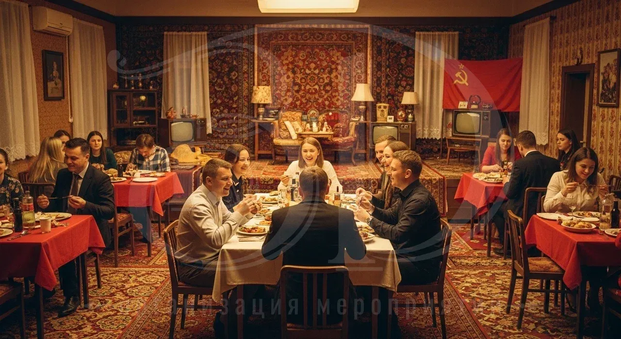 Советский корпоратив: декорирование пространства