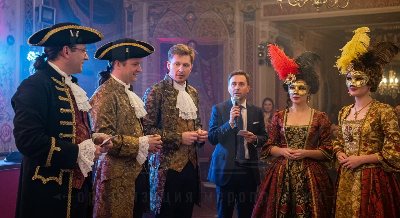 Венецианский карнавал: костюмированное event-мероприятие