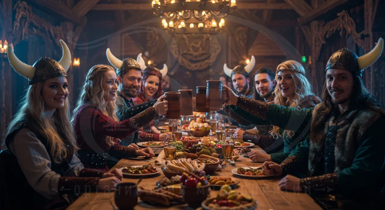 Скандинавская вечеринка: банкет