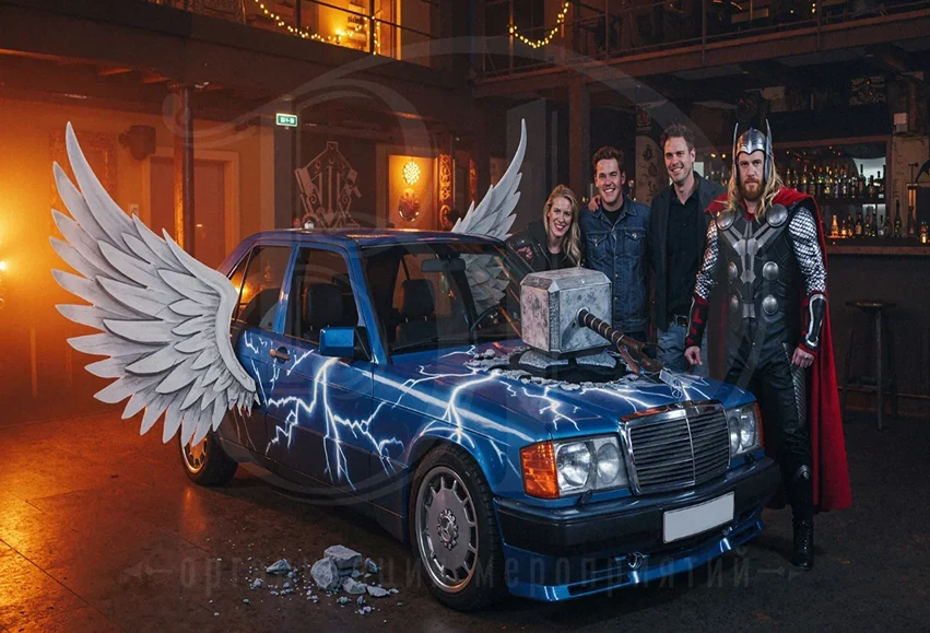 Мастер-класс по аэрографии - услуга агентства Вдсервис Событий