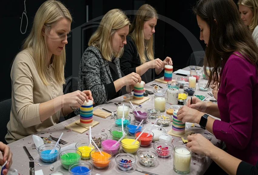 Мастер-класс по свечеварению для event-мероприятий