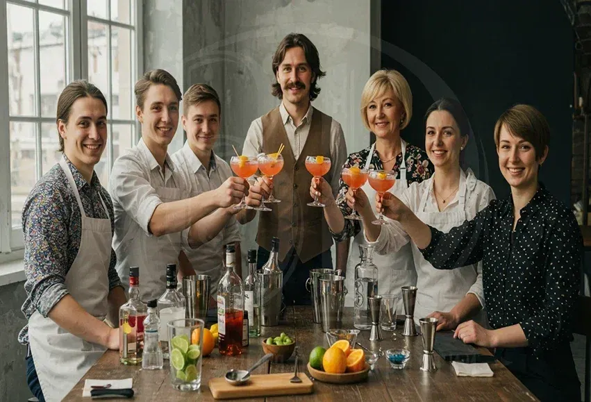 Организуем выездной коктейльный мастер-класс