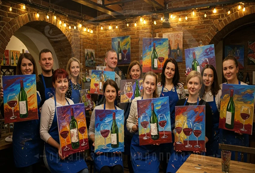 Мастер-класс по рисованию для event-мероприятий