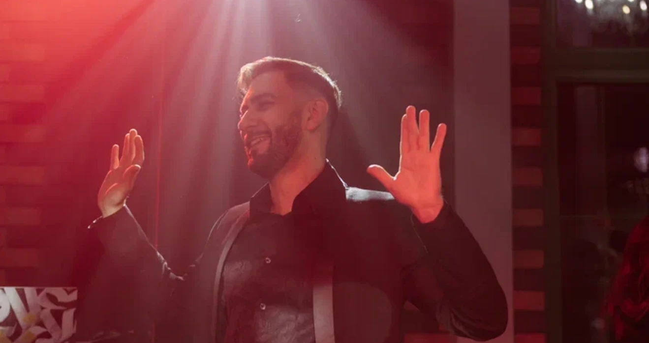 Виктор Абрамян - гость свадьбы в стиле викторианской готики