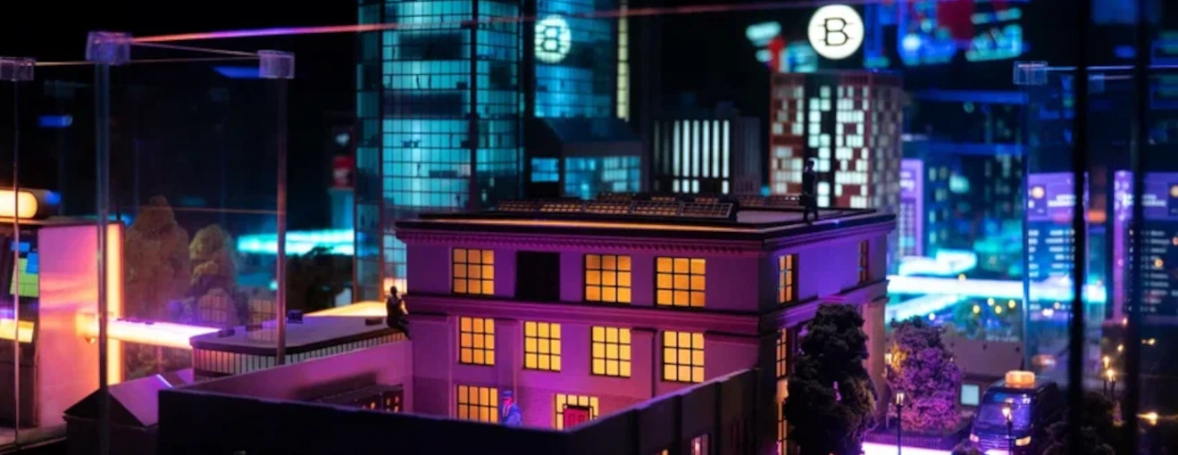 Конференция для Malltech: макеты городских улиц