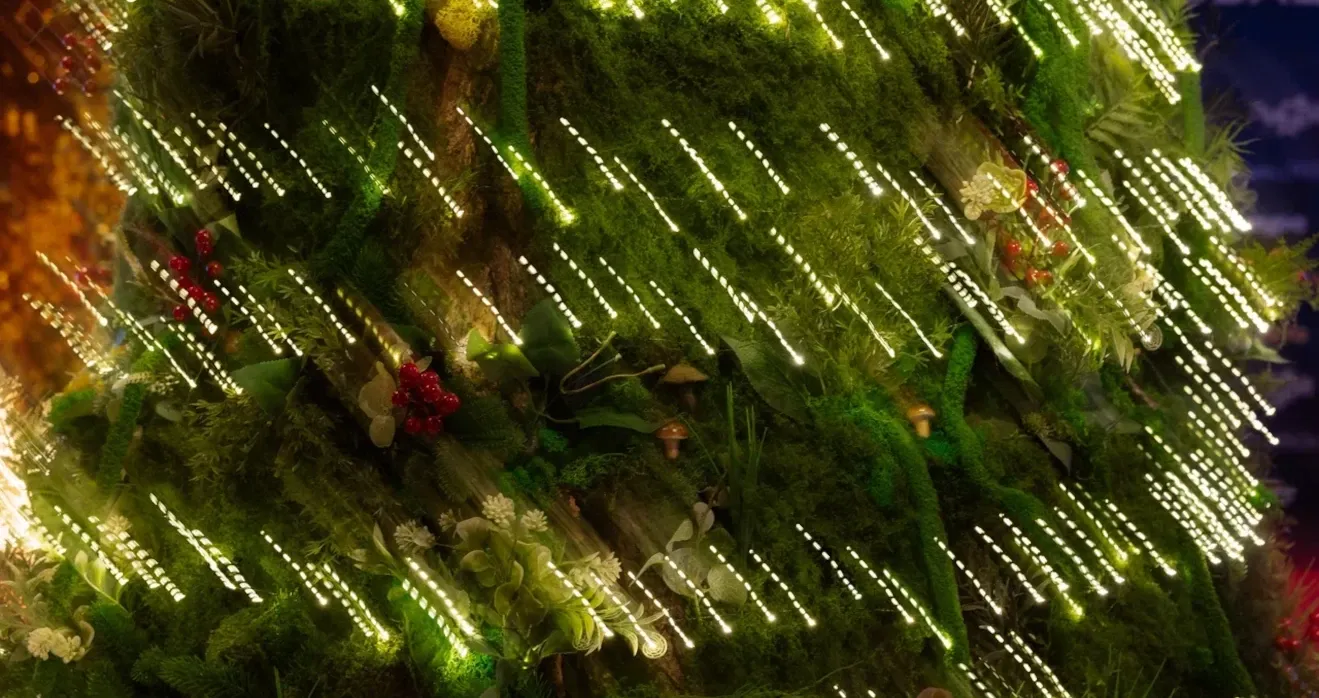 Декорирование пространства Кибердома для проведения конференции Malltech