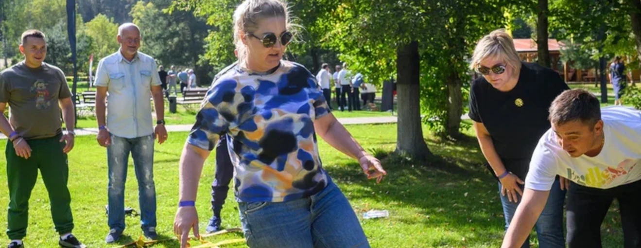 Летний корпоратив для компании КомТрансЮг: физическая активность