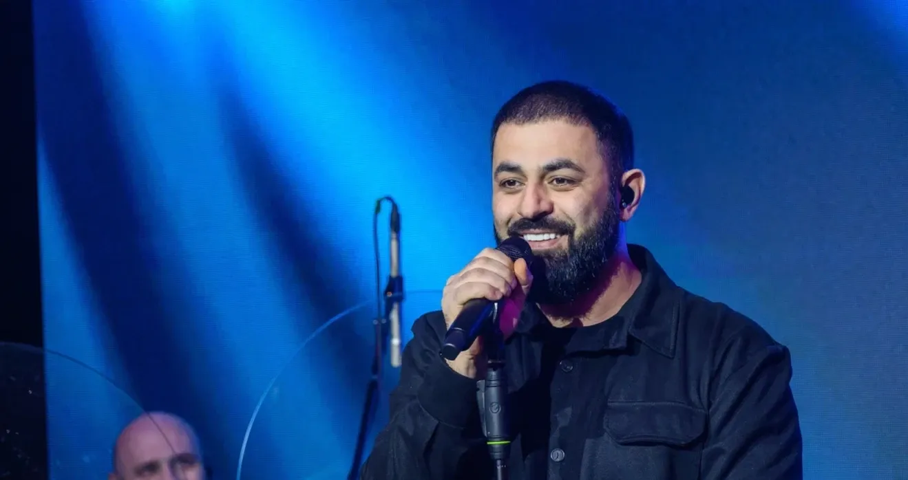 Севак Ханагян на новогоднем корпоративе