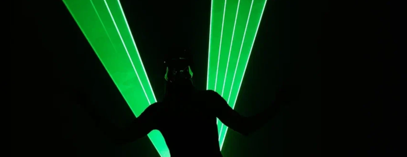 Новый год для компании Malltech: лазерное шоу