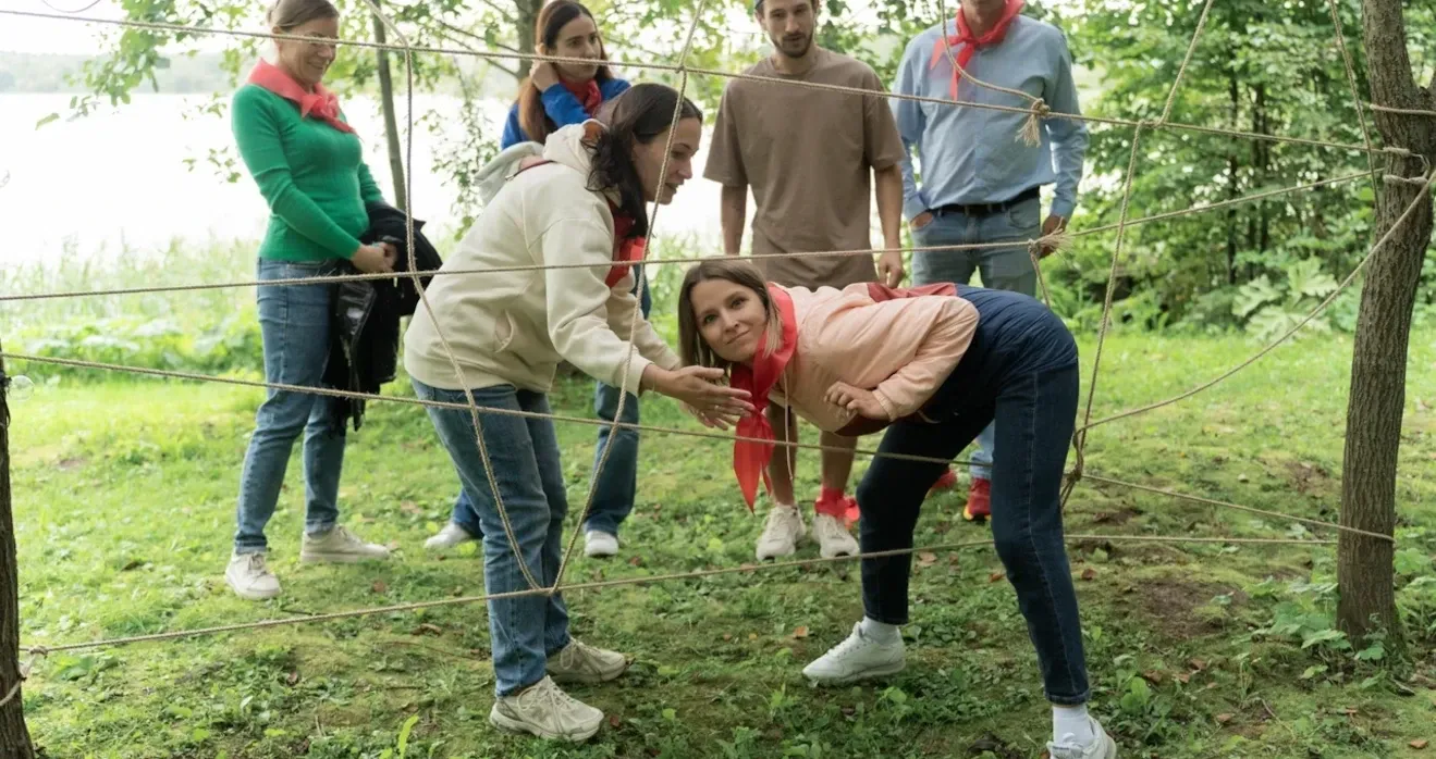 Верёвочный курс для компании R-Keeper