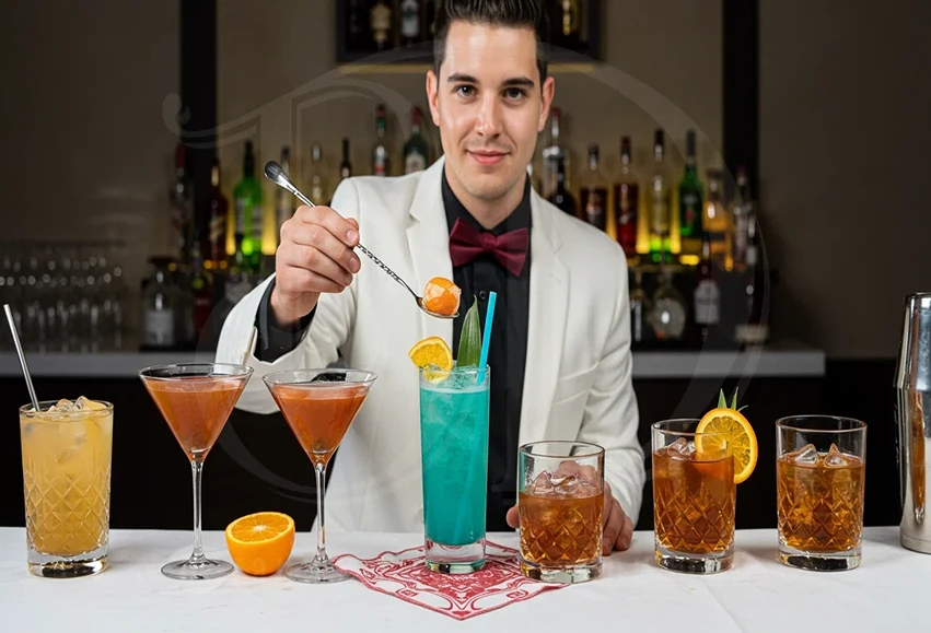 Бармен-шоу на event-мероприятие