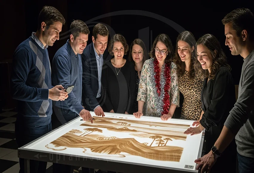 Стоимость песочного шоу зависит от длительности и сложности анимации