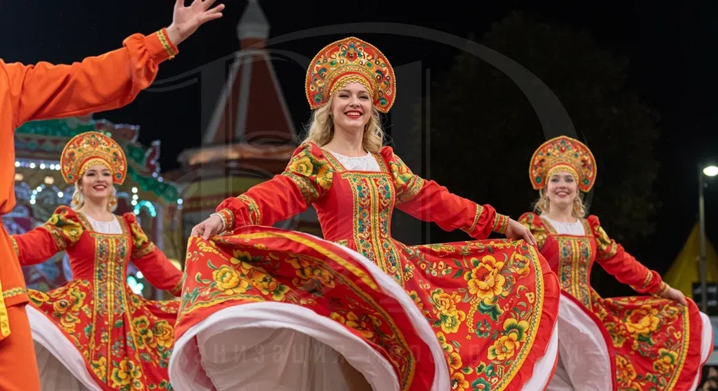 Шоу русского народного танца на event-мероприятии