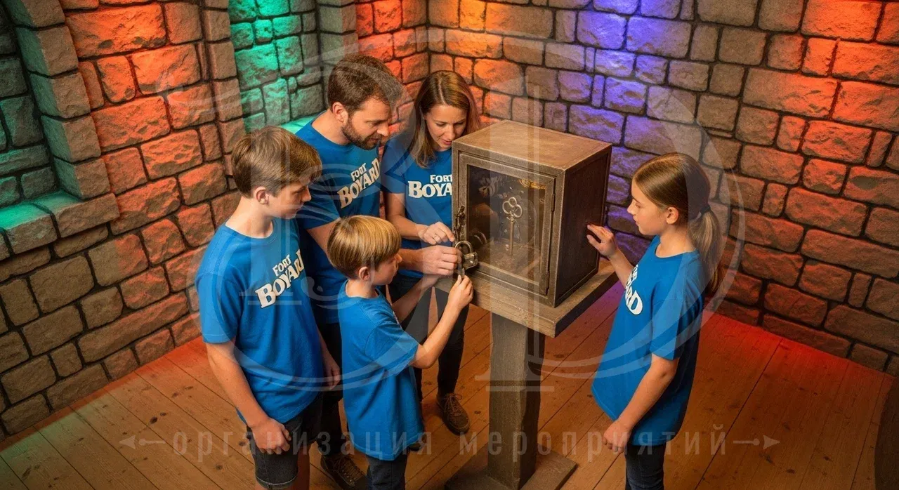 Решение заданий по программе тимбилдинга Форт Боярд