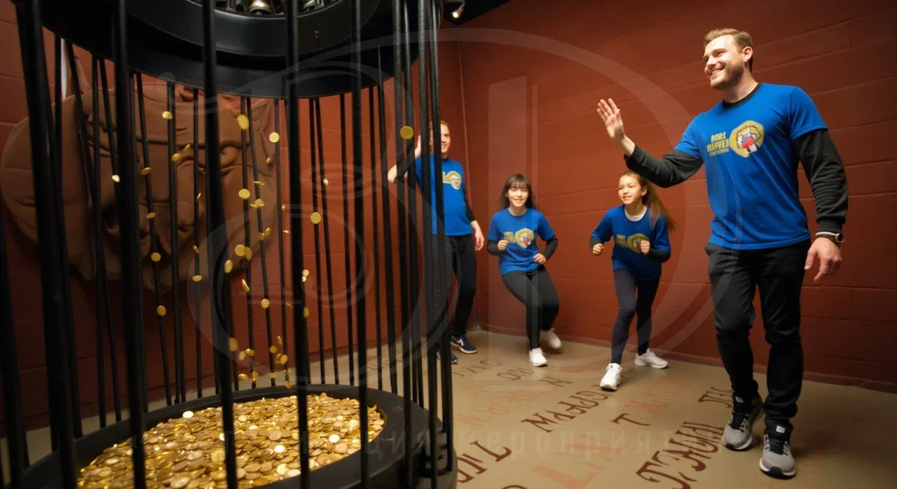 Смешанный формат тимбилдинга Форт Боярд для детей и взрослых