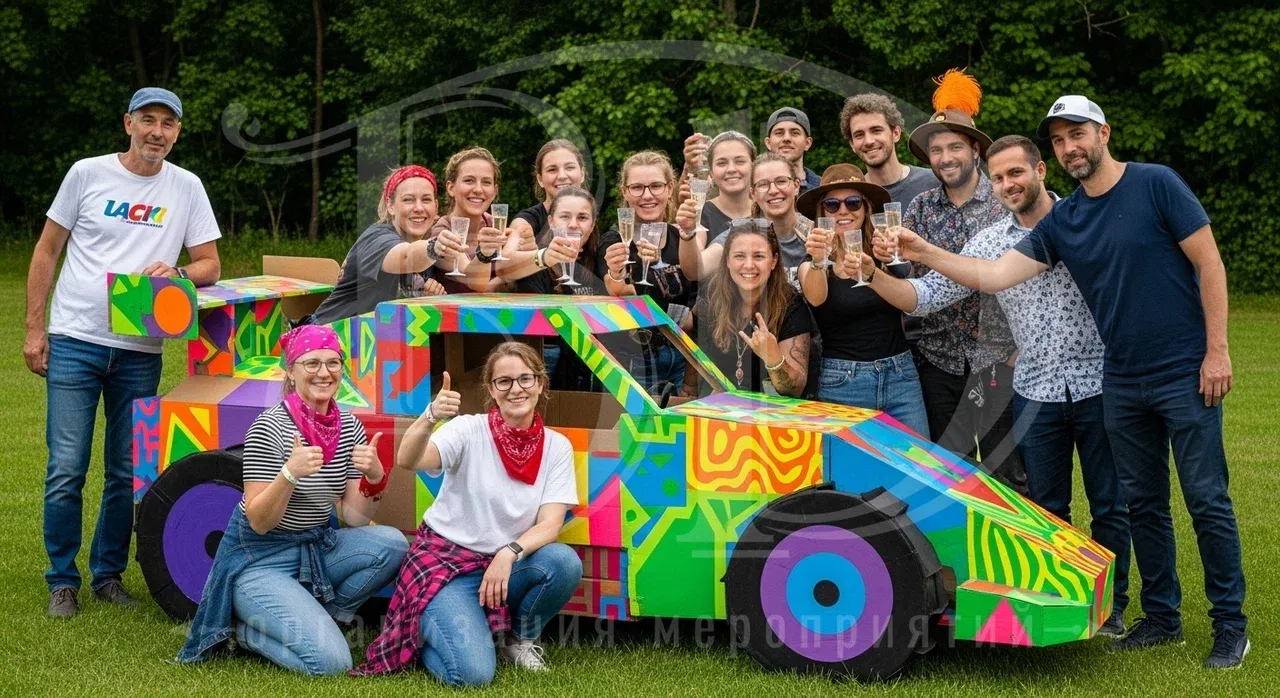 Типы тимбилдинга на тему строительства и инженерии