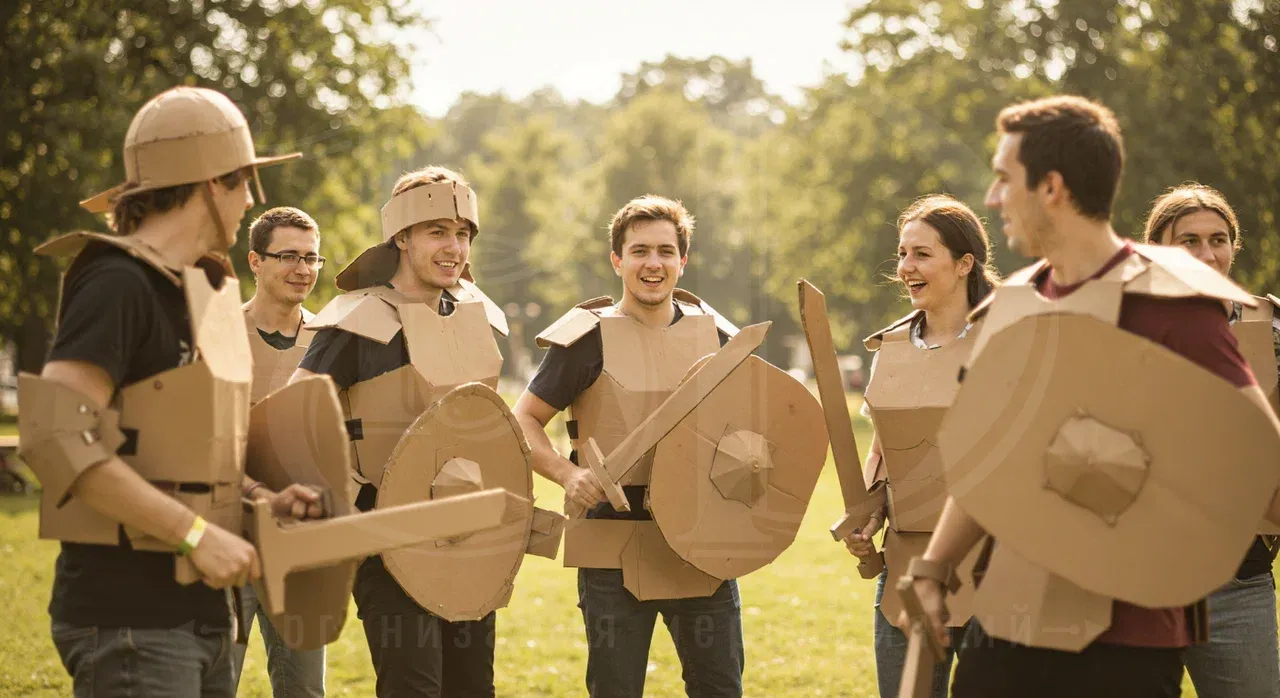 Тематический тимбилдинг по историческим сюжетам