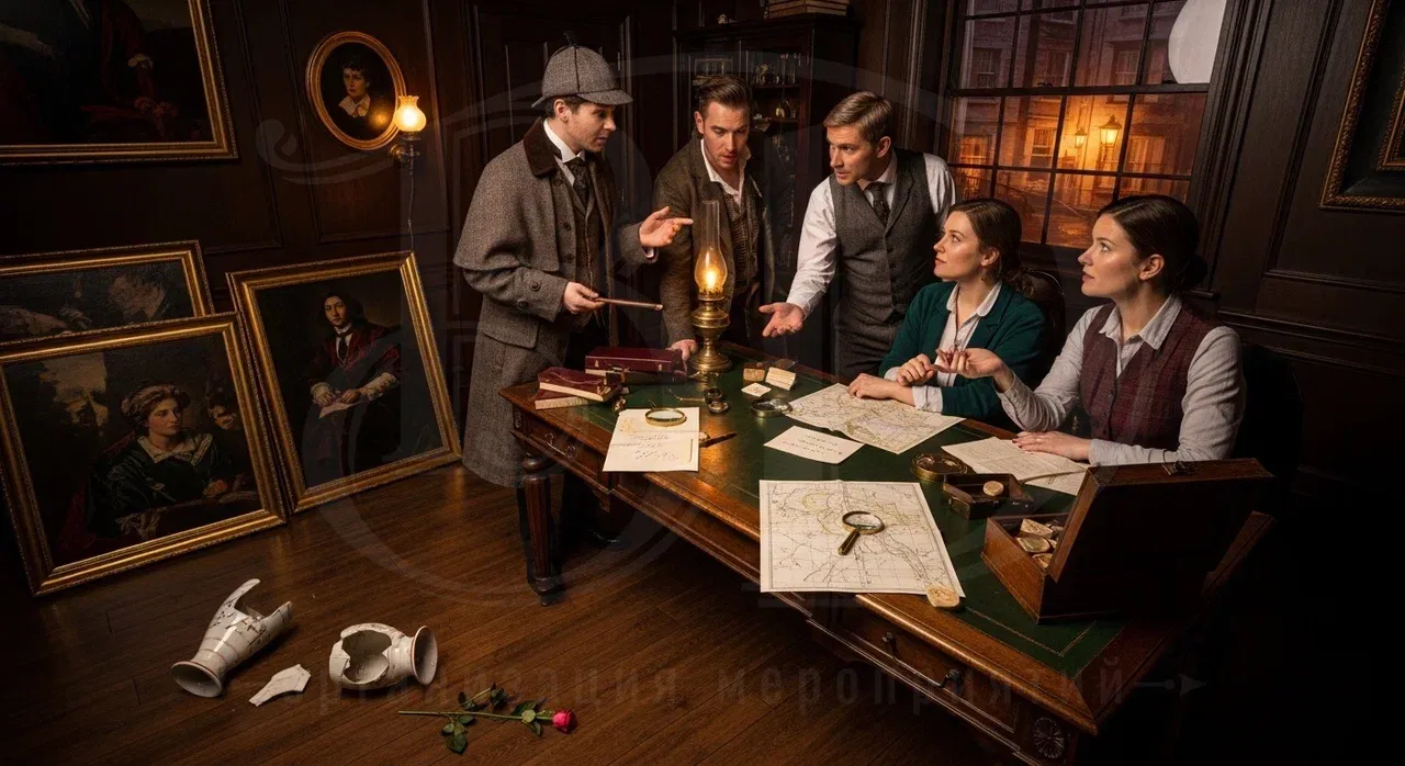 Тимбилдинг: квест по рассказам о Шерлоке Холмсе