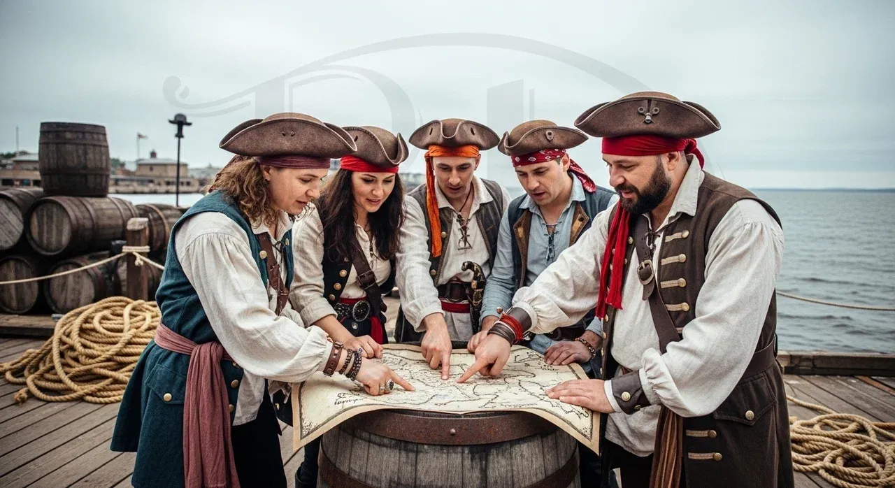 Тимбилдинг Пираты: эксклюзивный сценарий от ВДСервис Событий
