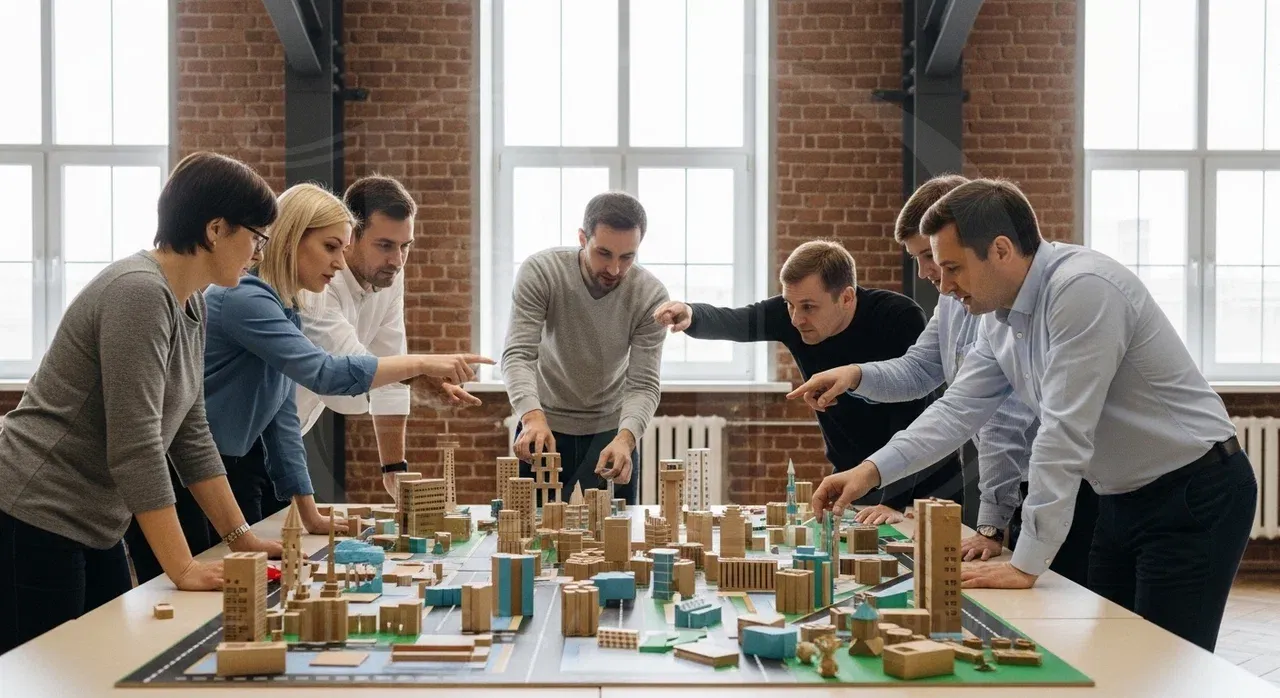 Типы строительного тимбилдинга