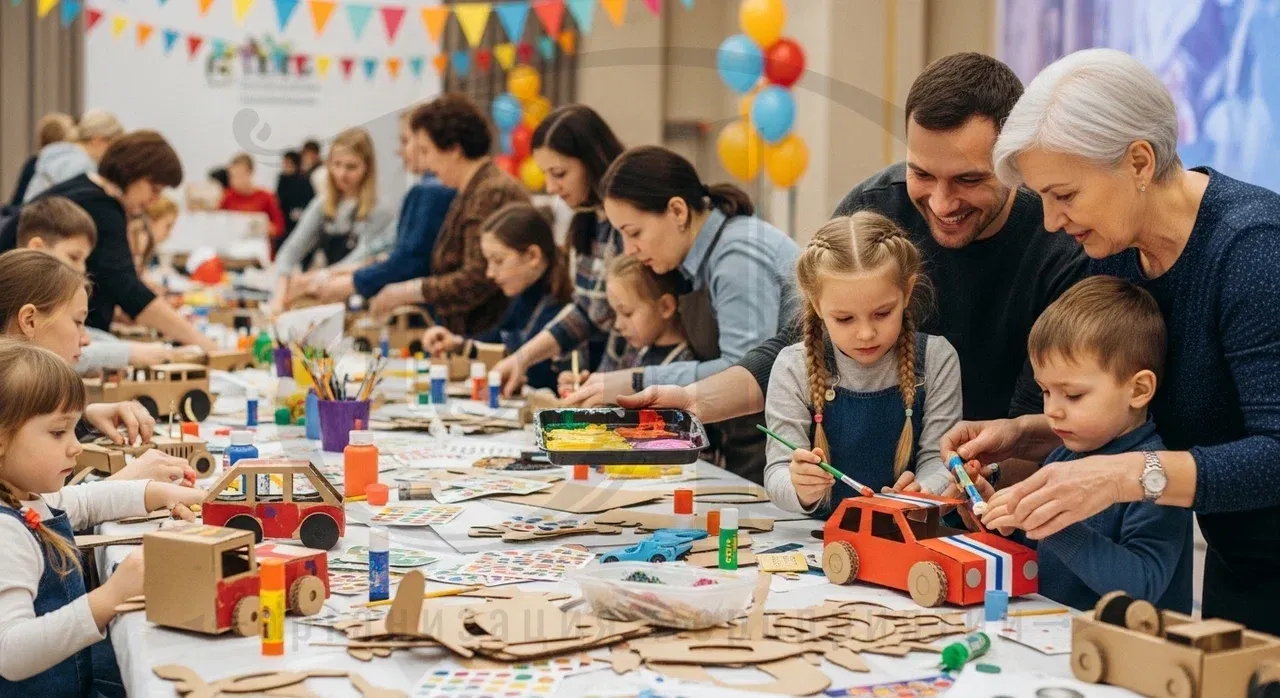 Программа совместного тимбилдинга Тачка на прокачку для взрослых и детей
